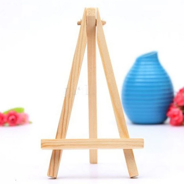 10Pcs Artist Easels Desk Easel Wooden Tripod Painting Display Holder Photo  Stand Drop Shipping - AliExpress