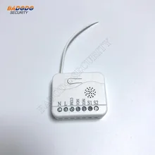 868.42MHZ only Wireless Z-Wave insert module smart switch TZ74 with dual relay switch for light control