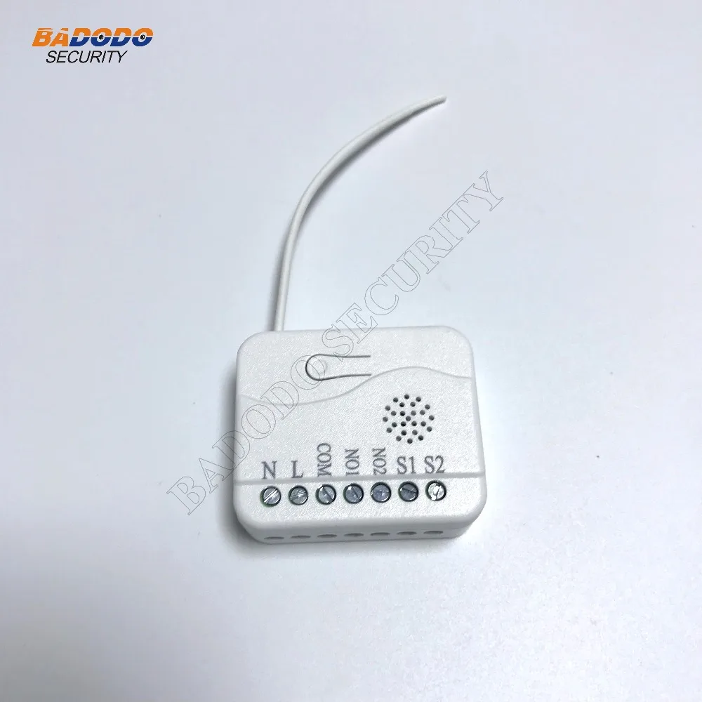 

EU,US ,AU Wireless Z-Wave insert module smart switch TZ74 with dual relay switch for light control