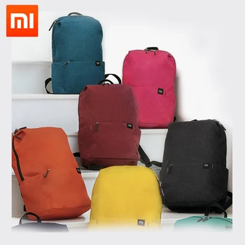 

Original Xiaomi Mi Backpack 10L Bag 8 Colors 165g Urban Leisure Sports Chest Pack Bags Men Women Small Size Shoulder Unise