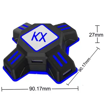 

TWISTER.CK KX USB Game Controller Converter Keyboard Mouse Adapter for Switch/Xbox/PS4/PS3 2019 New Drop Shipping