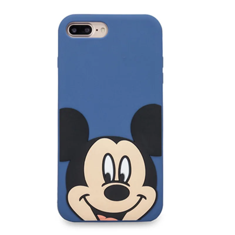 Big head mickey Чехол для телефона s для iPhone 5 S 5S, чехол для iPhone SE, силиконовый 3D милый чехол для iPhone5, задняя крышка для iPhone 5se, чехол Capinha Para - Цвет: Big head mickey