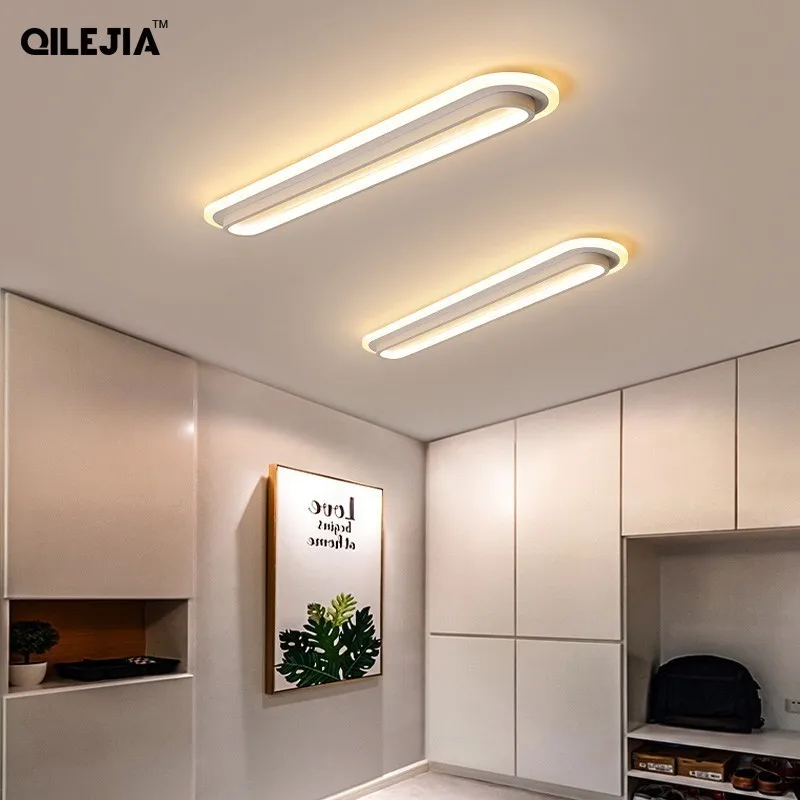 

Led strip light office super bright home modern simple cloakroom porch aisle lights corridor lights