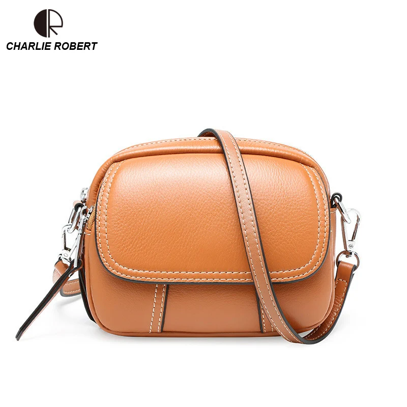 

2019 New High Quality Genuine Leather Elegent Luxury Design Solid Shoulder Bag Summer Fashion Style Crossbody Bags