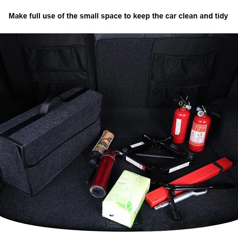 

Hot Car Trunk Boot Storage Case Box Organizer Tool Anti Slip Foldable Durable Bag BX