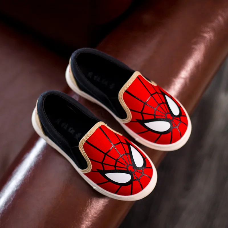 spider man canvas shoes