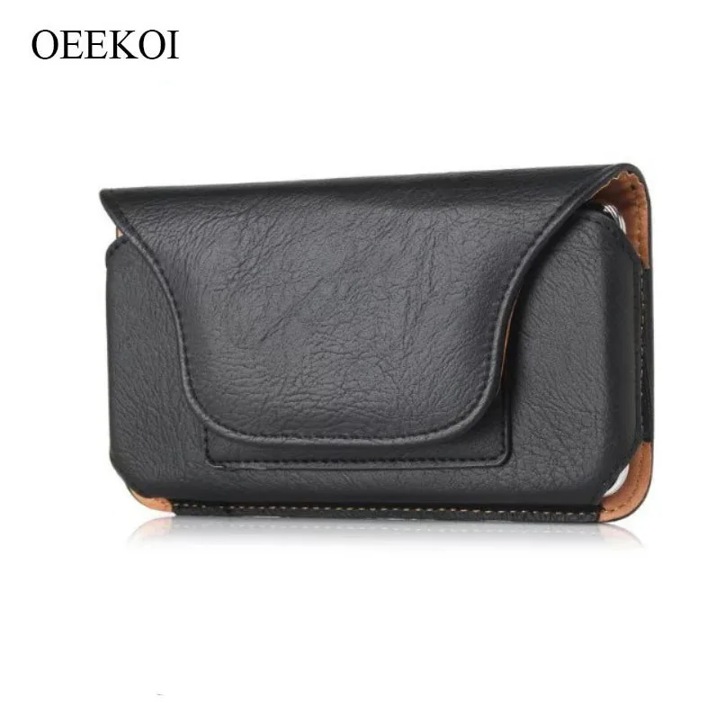 

OEEKOI Rhino Pattern PU Leather Belt Clip Holster Pouch Case for LG Optimus Zone 3/F6 MS500/F6/L9 4.5 Inch