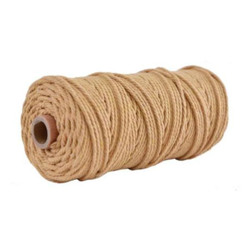 corda corda corda rústico país artesanato cord cor macrame artesão 3mm
