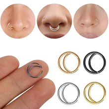 1 шт. лунное кольцо в нос индийский нос Штанга Кольцо носовые ювелирные изделия пирсинг носа маленькие ювелирные изделия для тела