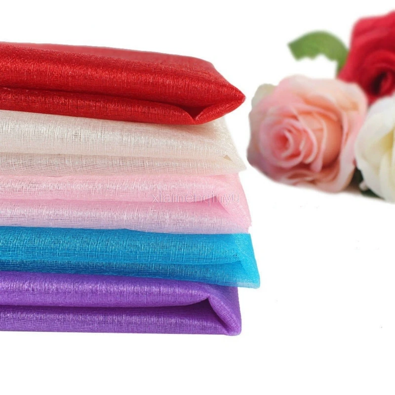 Light Decorative Tulle Promotion For Promotional 10cm 15cm 20cm 30cm Tulle Pompoms Party Wedding Decoration Pom Baby