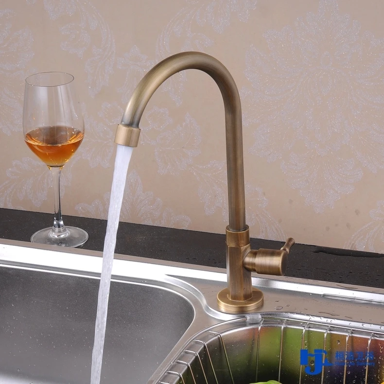 High quality ! Antique bronze Kitchen Bar Sink Faucet Vessel single