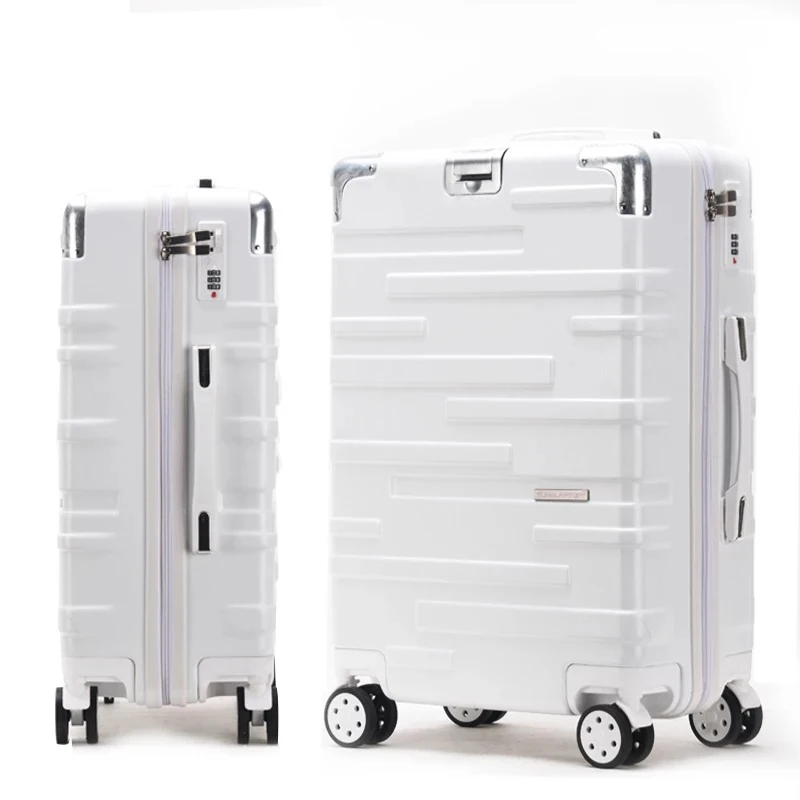 Тренд, 24, 26 дюймов, багаж на колёсиках, алюминиевая рама, на колесиках, прочная дорожная сумка 20, 29, женская сумка для посадки, для переноски чемоданов, для багажника - Цвет: Zipper