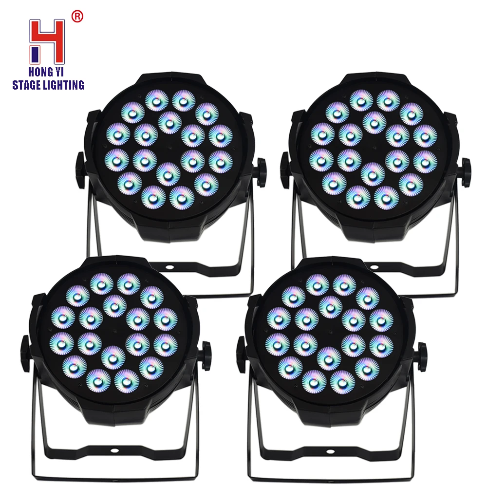 

18x12W LED Par lighting Professional Stage Light Disco DJ Projector Machine Party with DMX Control 4pcs/lot