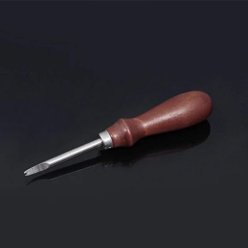 Инструмент для рукоделия кожи набор инструментов для шитья кожи DIY ручные инструменты для шитья с шило краем Creaser, Edger плоские стержни Edger