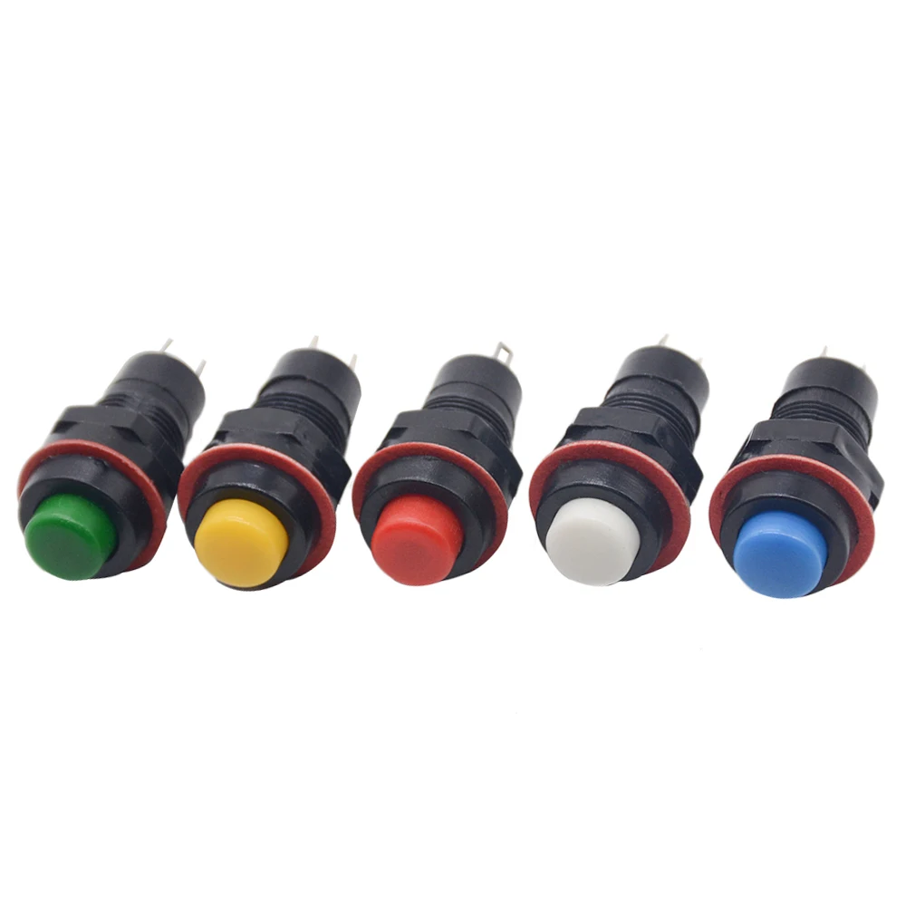 

1pcs/lots DS-213 self-reset Push Button Switch 10mm Self Return Momentary Push Button Switch