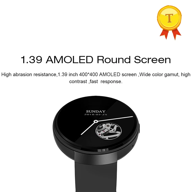 1 39 дюймовый круглый сенсорный AMOLED экран 400*400 4g lte wifi gps Смарт часы | Смарт-часы -32891643472