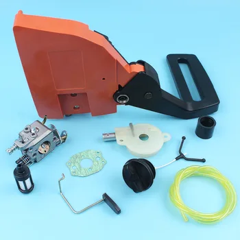 

Chain Brake Handle Side Cover Carburetor Oil Pump For HUSQVARNA 136 137 141 142 Chainsaw Fuel Filter Line Intake Manifold Gasket