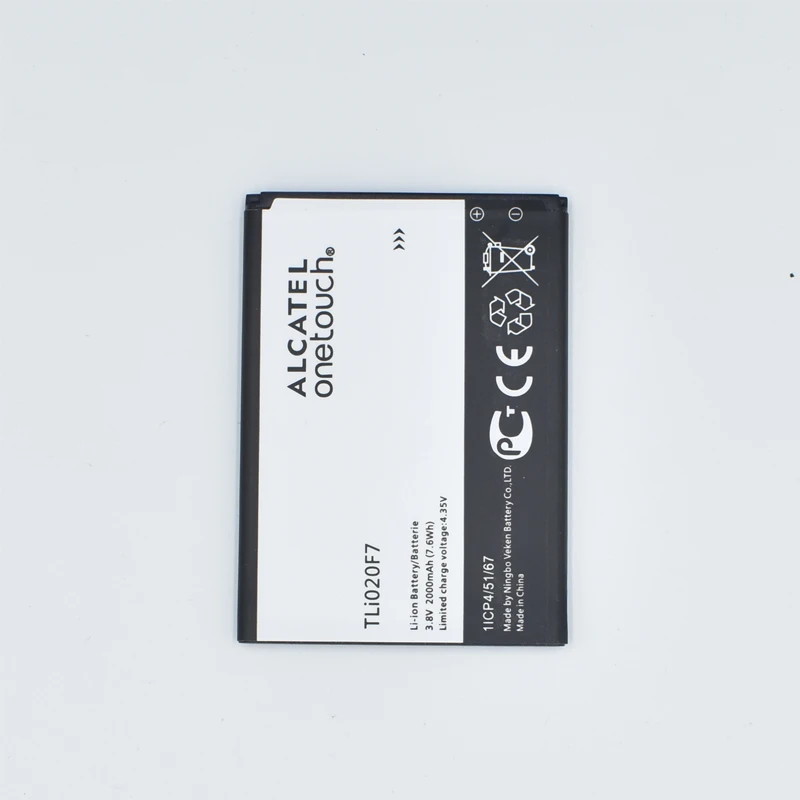 Hekiy 2019 новый высококачественный 2000mAh TLi020F7 аккумулятор для Alcatel PIXI 4 5045D / Pop 2 5042D C7 7040