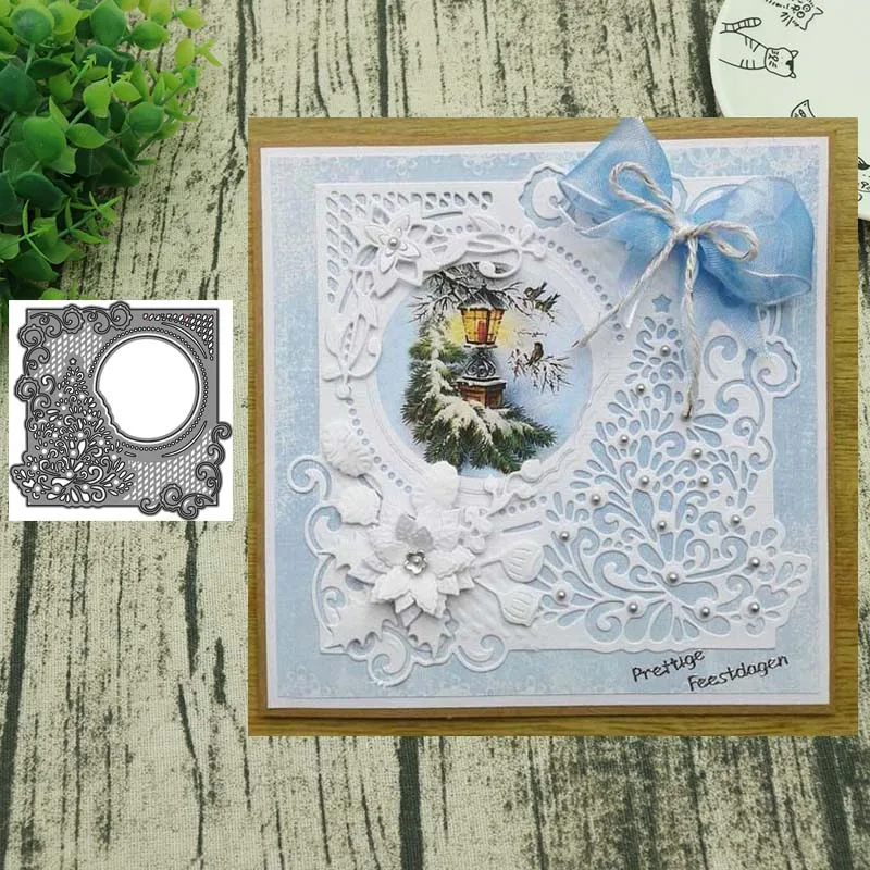 

Embossing lace metal cutting dies cut die mold decoration Scrapbook paper craft knife mould blade punch stencils