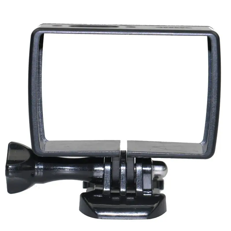 

High Quality Black Frame Clear View Protective Skeleton Housing Case Shell For Xiaomi Yi 2 4K XiaoYi Camera Accessories