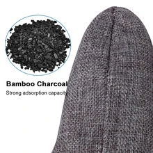 2pcs Activated Carbon Air Purify Bag Fresh Active Bamboo Charcoal Carbon Bags Mold Odour smell Remove shoes home car use