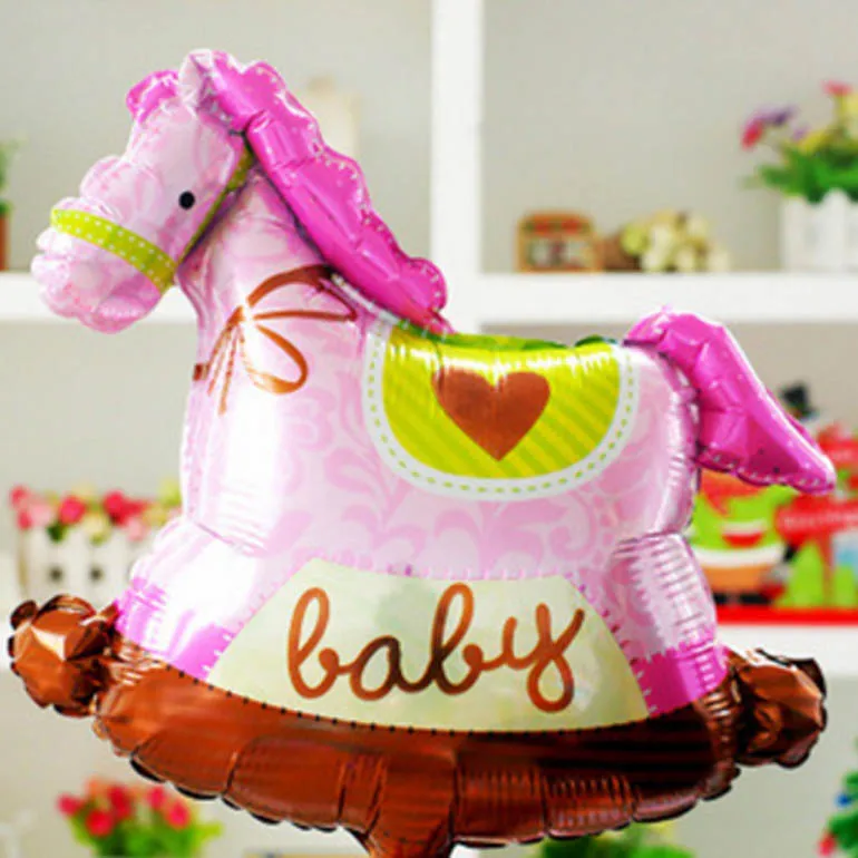 DH_mini balloon-wood horse-pink