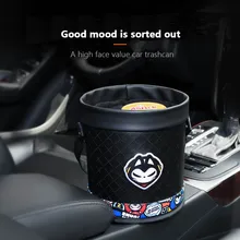 CHSKY автомобилей для укладки мусорное ведро Auto органайзер для хранения Box Car мусор может мусор Gargage Водонепроницаемый Авто мусорная корзина для мусора