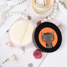 1 шт. пластиковая пустая косметическая пудра для макияжа, контейнер для упаковки губки