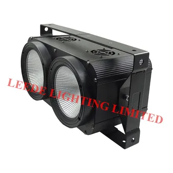

8 pieces/lot 2018 new light 200w cold/warm white 2in1 led cob audience stage blinder light