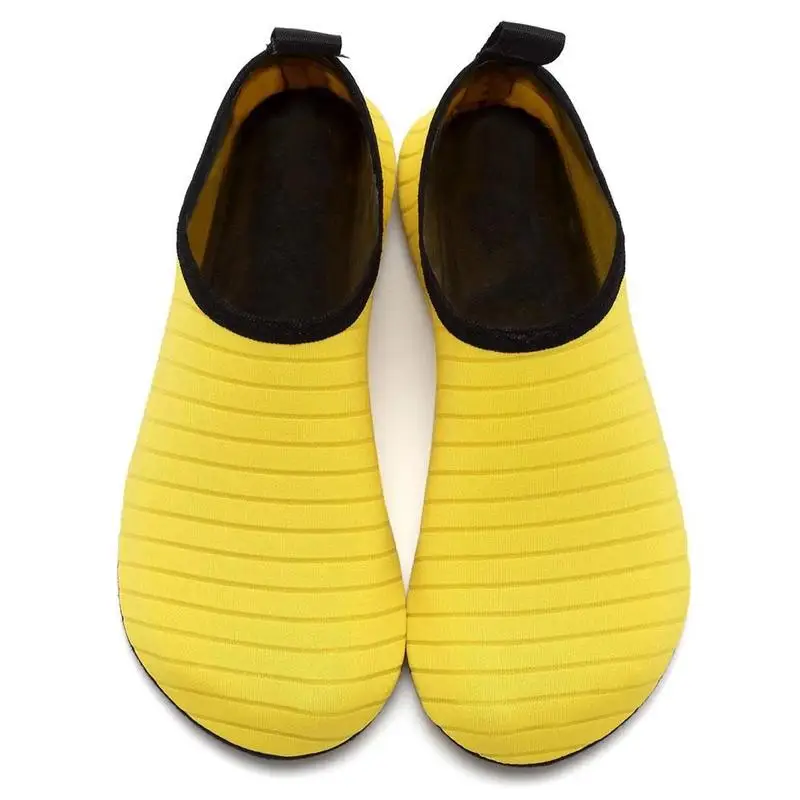Дышащие Пляжные Носки с противоскользящей подошвой для подводного плавания, подводного плавания, Снорклинга, дайвинга, серфинга, нескользящая обувь - Цвет: yellow