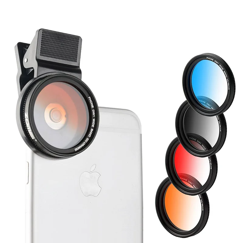 Zomei 37MM Professional Phone Camera Lens Graduated Filter for iPhone Samsung Galaxy Windows