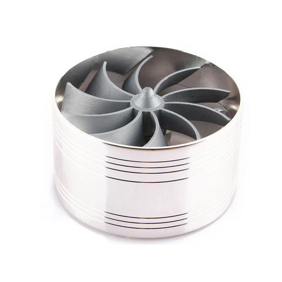 

3.5 Inch Single Turbo Supercharger Turbine Air Intake System Gas Fuel Saver fix Fuel Saving Automobile Renovation Parts