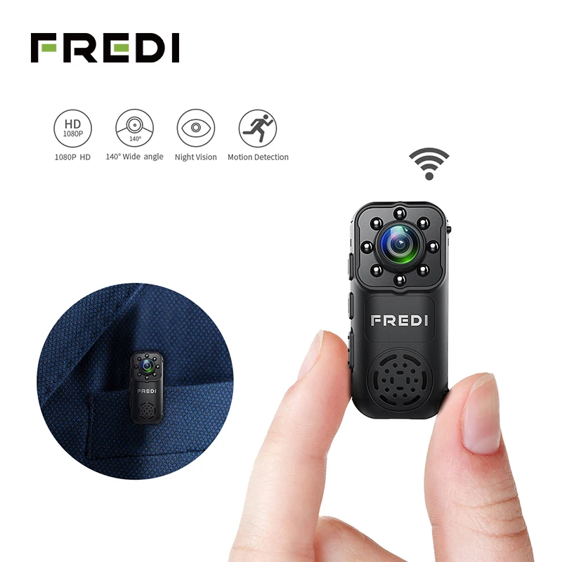 fredi mini portable p2p wifi ip camera