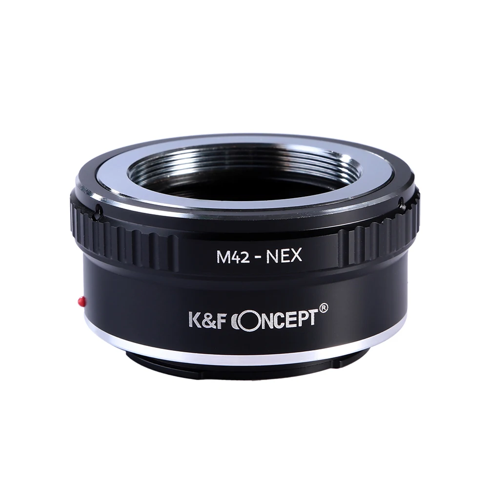 K & F Concept адаптер для винтового объектива M42 Sony E Mount камеры NEX A7R2 A7R3 A7M3 A7M2 A9 a5000 a6000 a6500