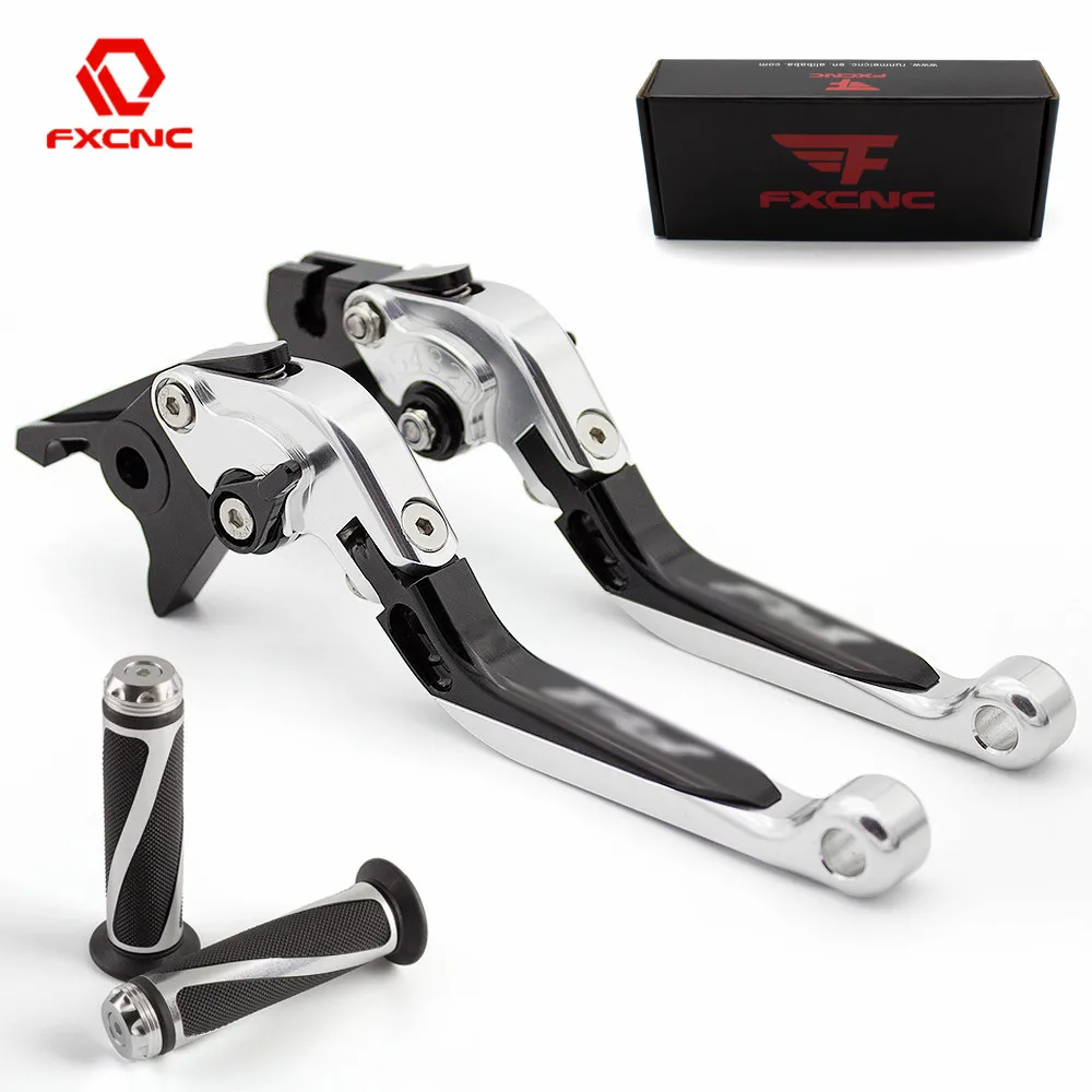 

Logo Ninja For Kawasaki NINJA 650R ER6F ER-6N ER6N 2009-2016 CNC Folding Extendable Motorcycle Brake Clutch Lever + Handle Grips