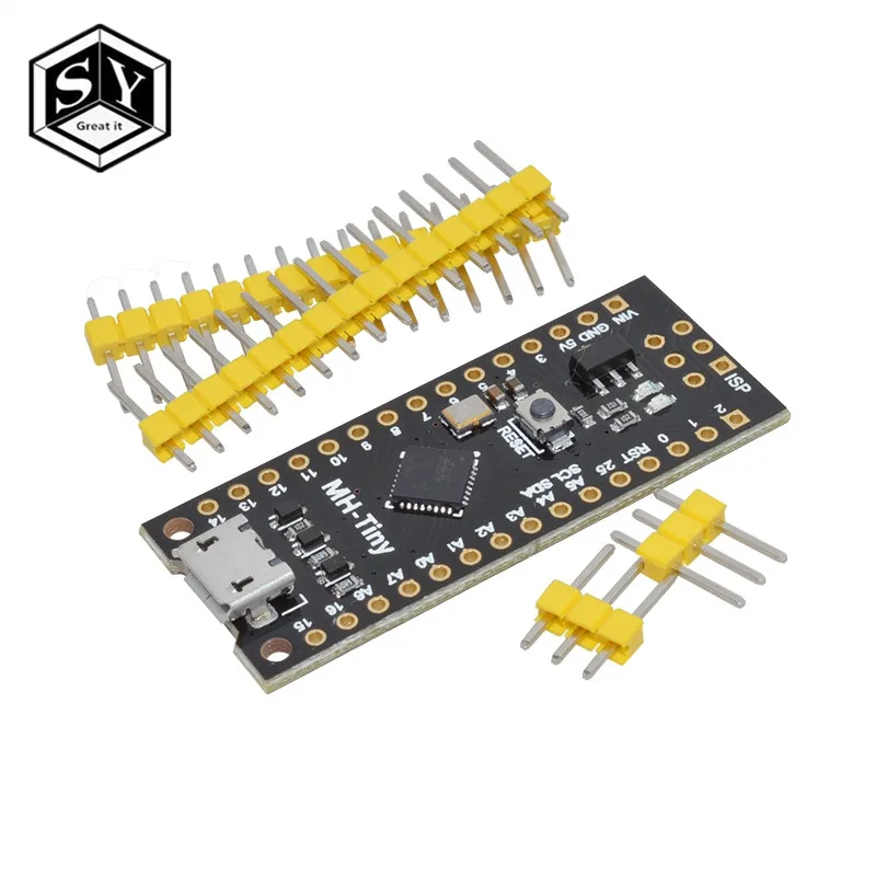 MH-Tiny ATTINY88 микро макетная плата 16 МГц/Digispark ATTINY85 обновленная/NANO V3.0 ATmega328 Расширенная совместимость для Arduino - Цвет: ATTINY88 board