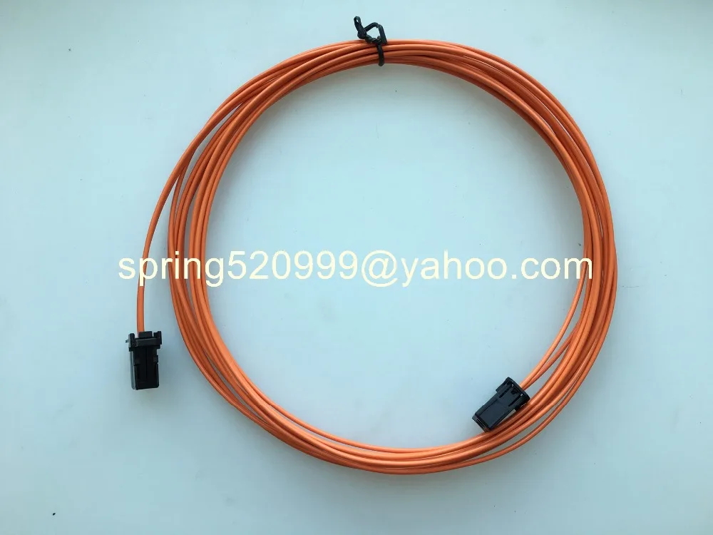 Оптоволоконный кабель самый кабель 400 см для BMW AU-DI AMP Bluetooth Автомобильный gps волоконный кабель для nbt cic 2g 3g 3g