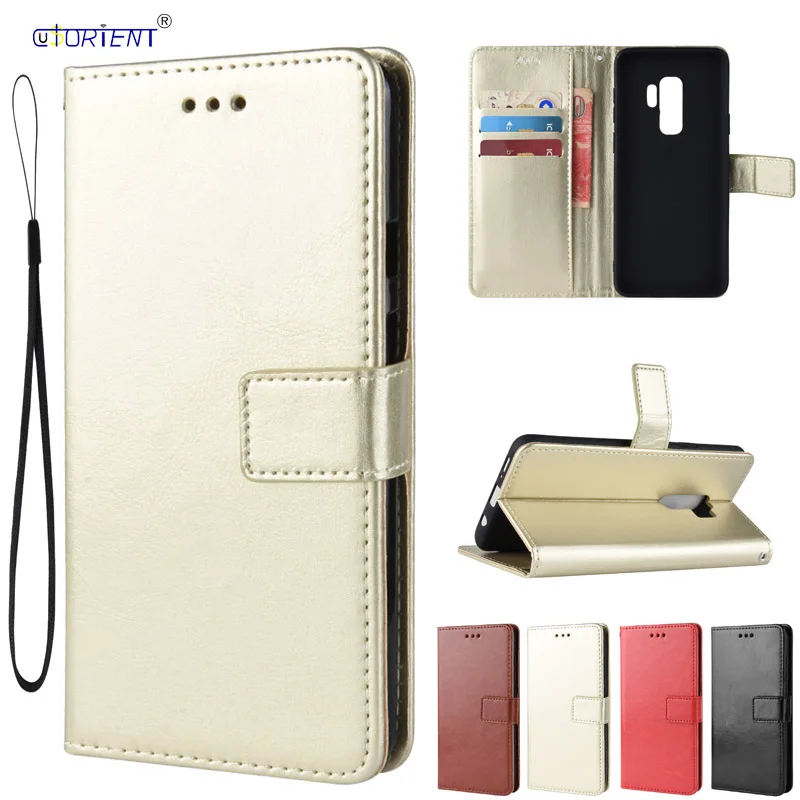 Flip Case for Samsung Galaxy S9 S 9 9S SM G960F/DS TD LTE Leather Phone