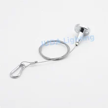 Проволочный Канат стальной провод кабель большой подшипник подвесной код для выставки светодиодный светильник люстры шнур набор светильник ing аксессуары DIY