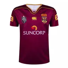 2016 FOR MAROONS FOR Queensland Rugby Jersey Men Short Sleeve Rugby Shirt Jerseys FREE SHIPPING XXXL