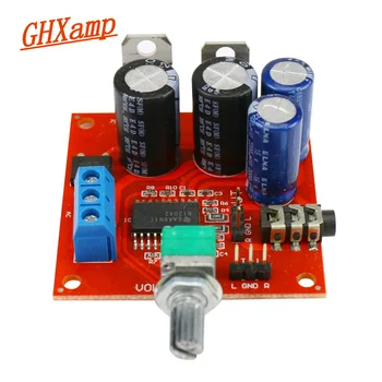 

GHXAMP TPA6120 Headphone Amplifier Board Hifi Earphone Audio Amplifier With Volume Adjustment Dual AC12v-15v 1pc