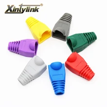 xintylink rj45 connector caps cat5 cat5e cat6 multicolour sheath protective sleeve for network connectors ethernet cable