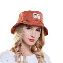 Женская панама унисекс Повседневная полосатая летняя кепка мужская Рыбацкая шляпа Панама Шляпы