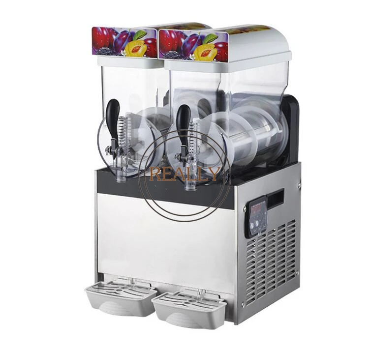 US $1.115.00 15L2 ice slush machine snow melting smoothie machine for ice cream shop