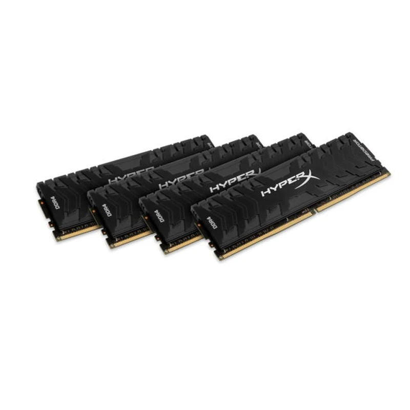 

HyperX Predator 64GB 3000MHz DDR4 Kit, 64 GB, 4 x 16 GB, DDR4, 3000 MHz, Negro