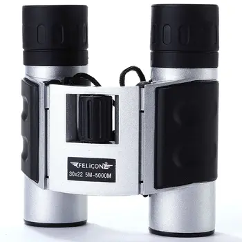 

FELICON FE-30X22 Ultra Mini Pocket Size Telescope BAK Prism 30 times, 10-1000 meters effective, BAK4 prism