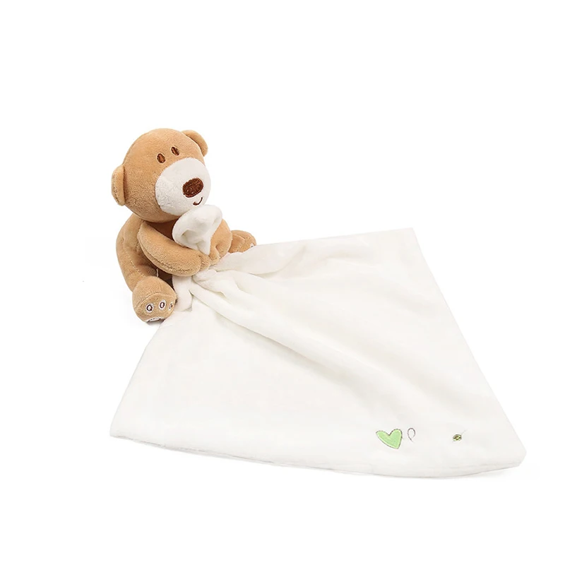 Newborn Baby Toys Cute Bear Scarf Handkerchief appease Towel Rattles Crap Doll Gift For Soothe Calm Towel Educational Plush Toy Newborn Baby Toys Cute Bear Scarf Handkerchief appease Towel Rattles Crap Doll Gift For Soothe Calm Towel Educational Plush Toy