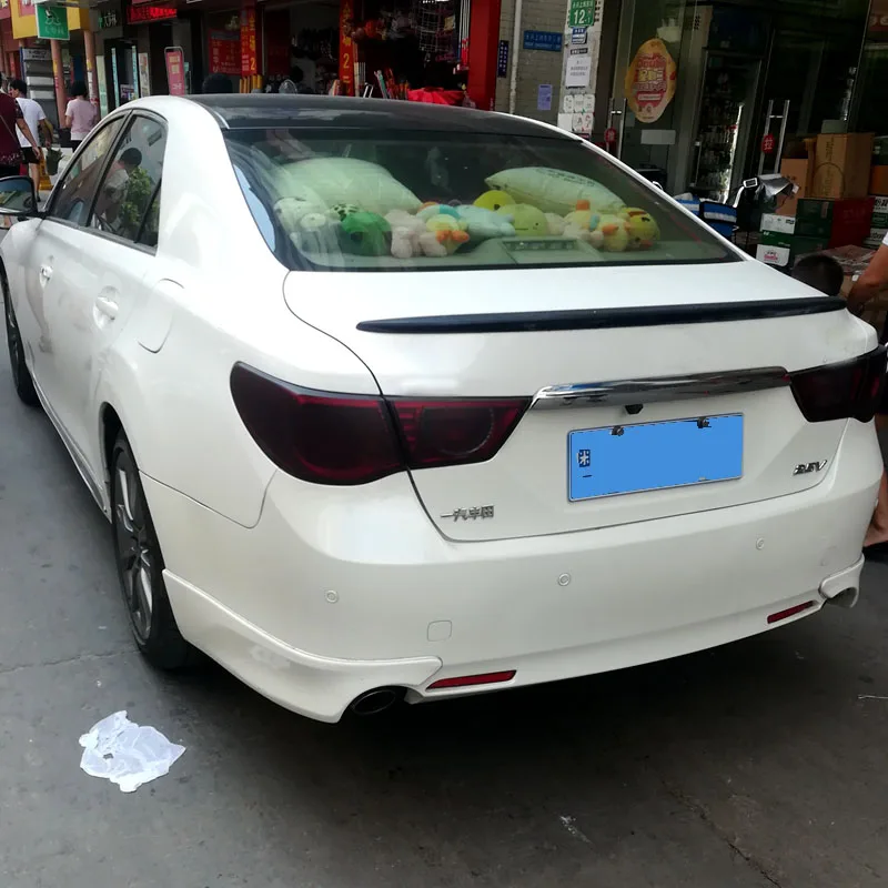 

UBUYUWANT Rear trunk Spoiler High Quality ABS Material Car Rear Wing Spoiler For Toyota Mark X 2011 2012 2013 2014 2015