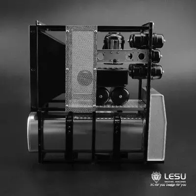 LESU металлический стеллаж для тяжелого оборудования, полка 1/14 Tmy Bz RC модель трактора, модель грузовика, модернизированная модель TH02330