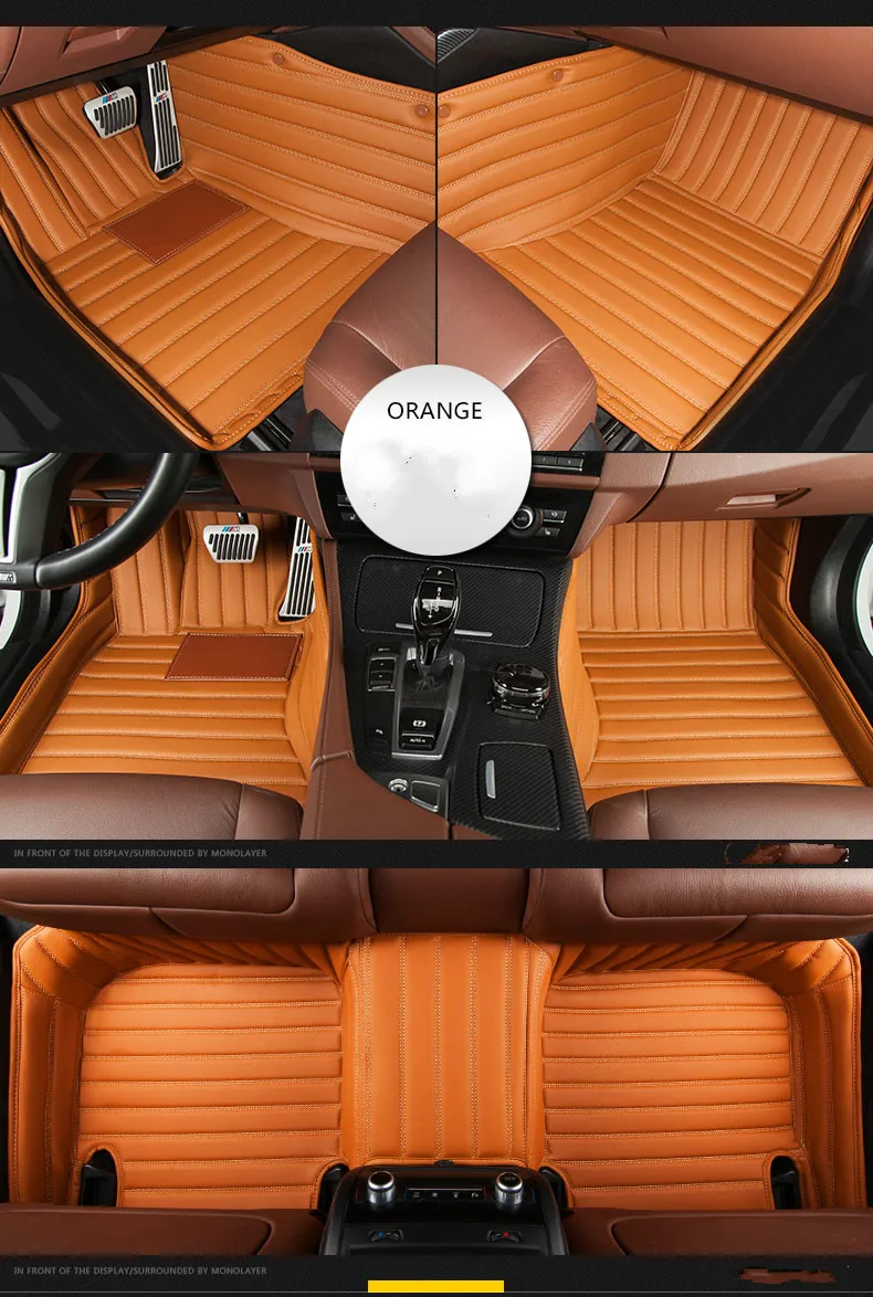 Full Covered No Odor Waterproof Carpets Durable Special Car Floor Mats For BMW 4/6 SERIES 425i 430i 440i 420i 428i 640i 650 | Автомобили и